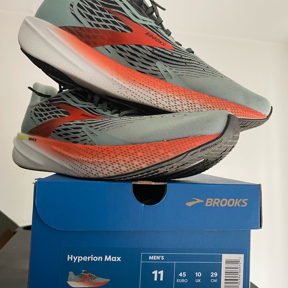 Brooks Hyperion Max Men's Shoes - Green and Orange